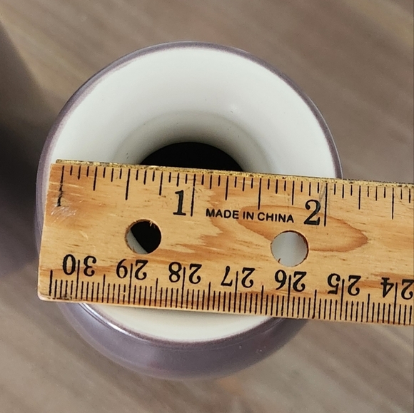 🌸 Elegant Lavender Ceramic Vase Set – Heavy Weight, Excellent Condition - Picture 11 of 16